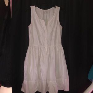 White button-up Dress